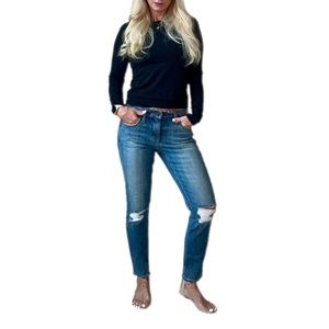 Joe’s The Billie Mid Rise Boyfriend Jeans Size 24